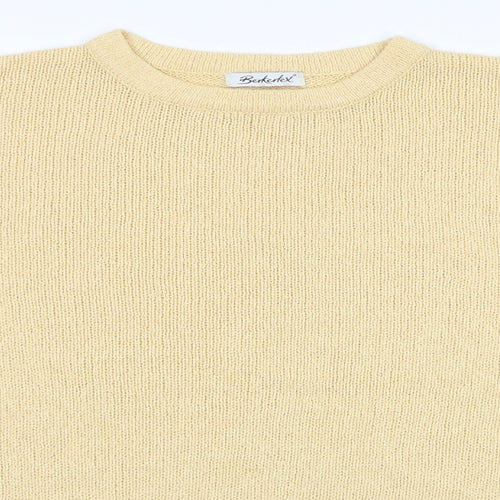Bertertex Womens Yellow   Pullover Jumper Size 18