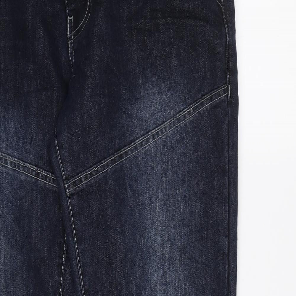 Ze Enzo Mens Blue   Straight Jeans Size 32 L30 in