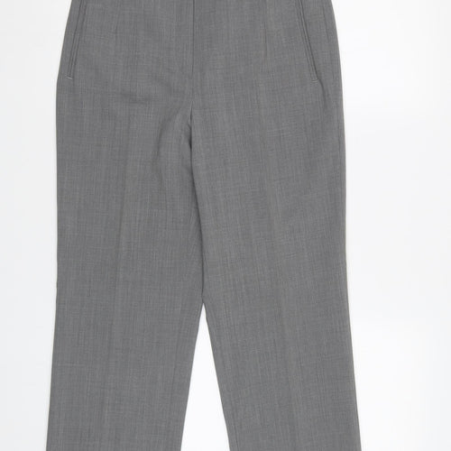 GARDEUR Womens Grey   Trousers  Size 10 L25 in - Elastic Waist Band