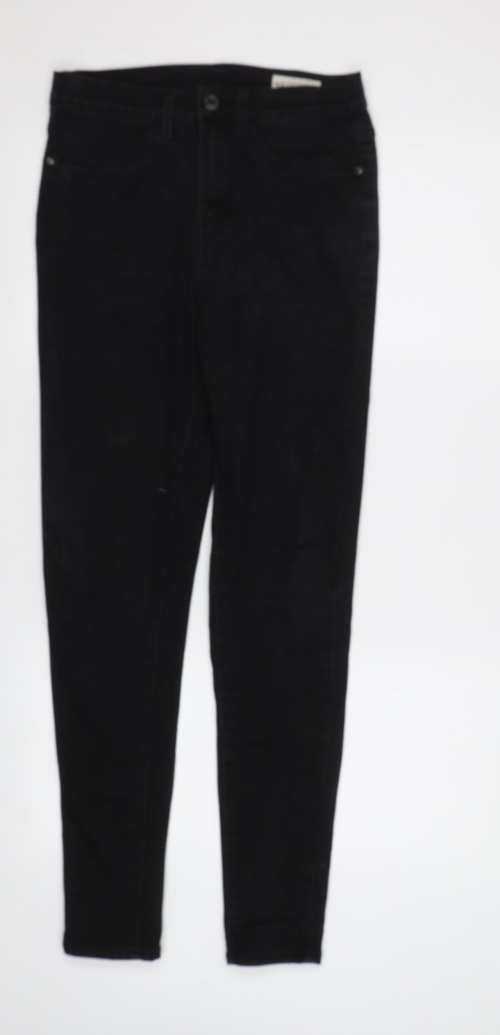 Red Herring Womens Black Skinny Jeans Size 10 L30 in