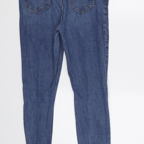 New Look Womens Blue   Skinny Jeans Size 14 L27 in