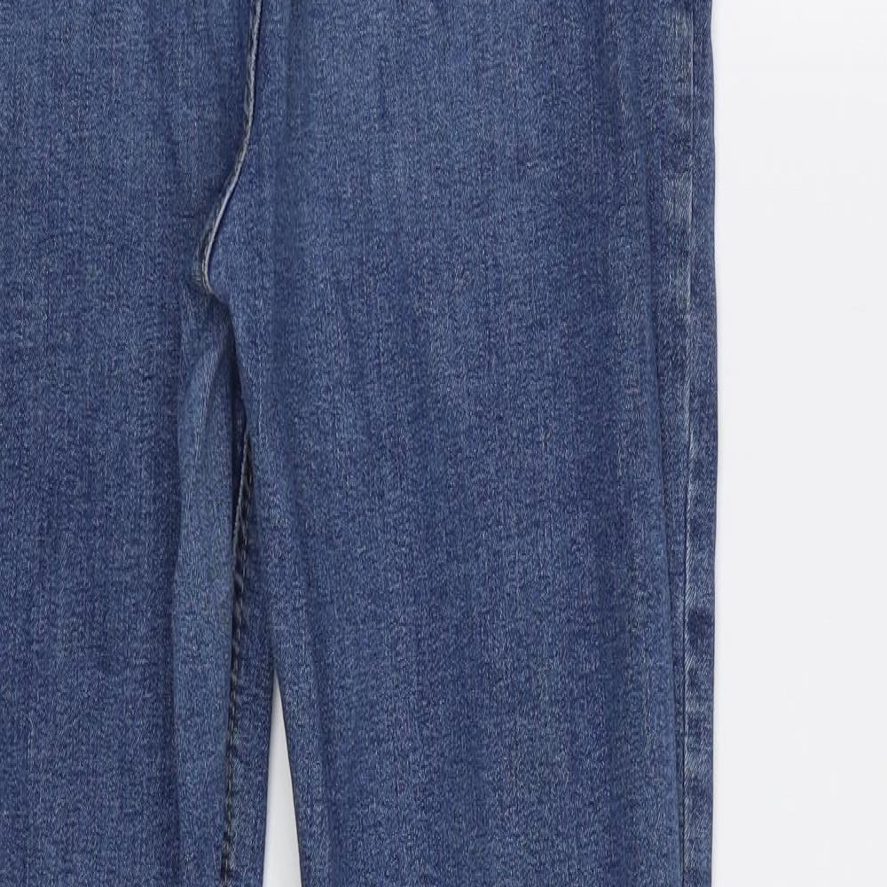 New Look Womens Blue   Skinny Jeans Size 14 L27 in