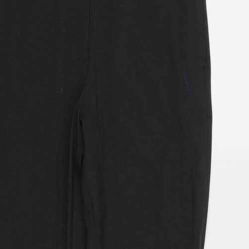 M&S Womens Grey   Dress Pants Trousers Size 12 L28 in