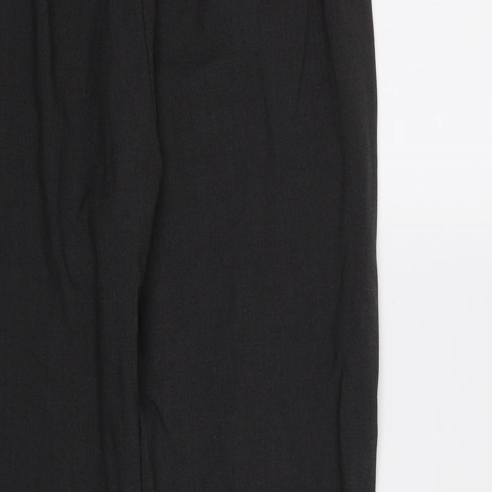 M&S Womens Grey   Dress Pants Trousers Size 12 L28 in