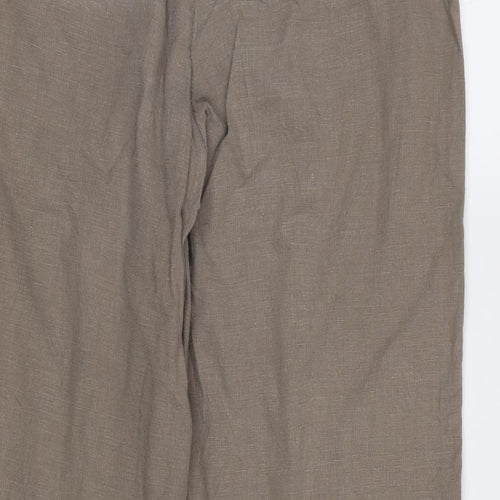 s.Oliver Womens Beige   Trousers  Size 14 L32 in