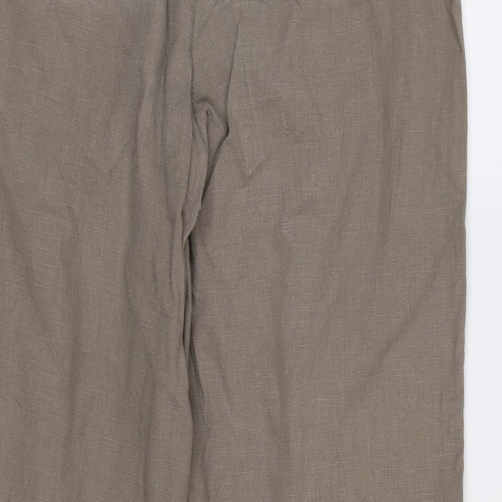 s.Oliver Womens Beige   Trousers  Size 14 L32 in