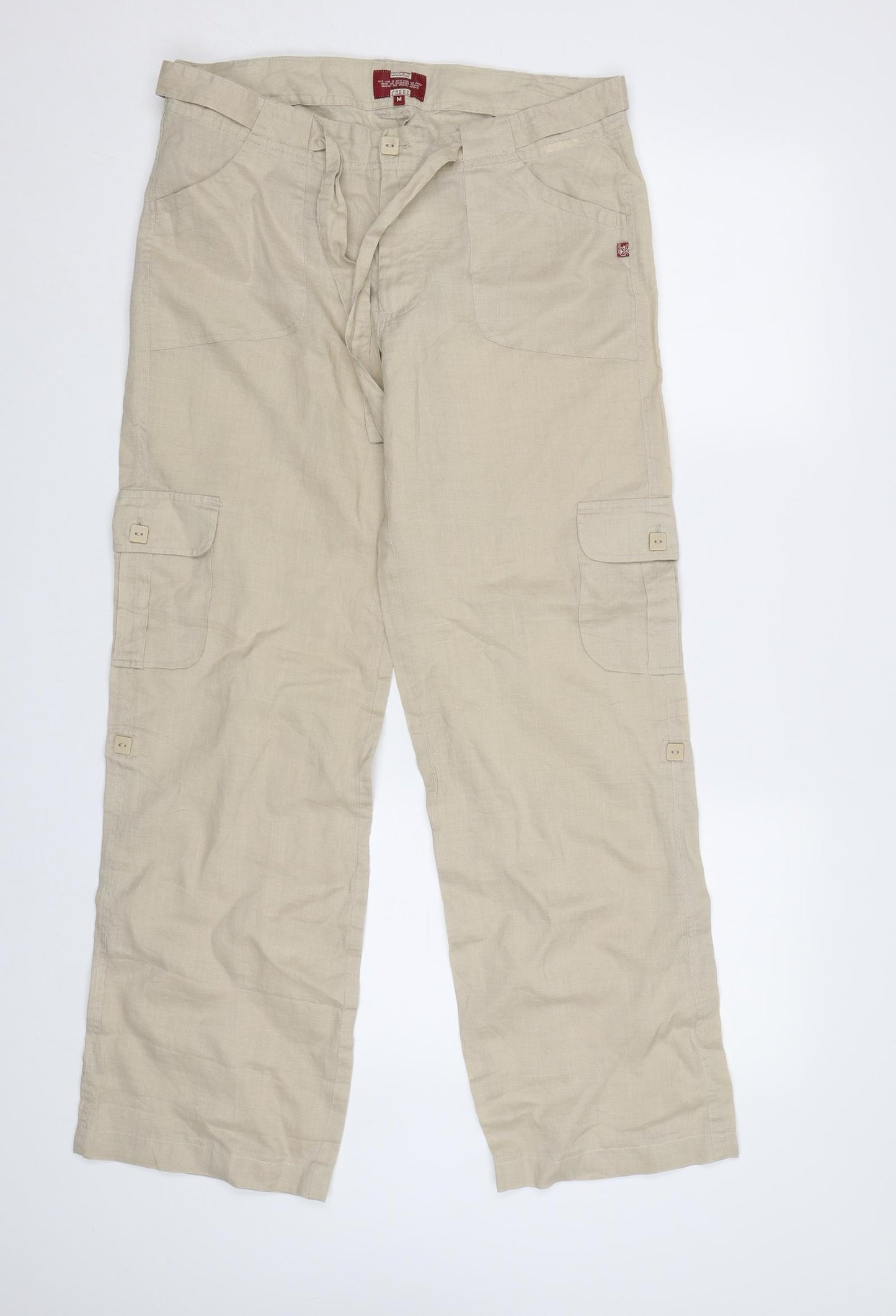 Lovely Womens Beige   Trousers  Size M L30 in