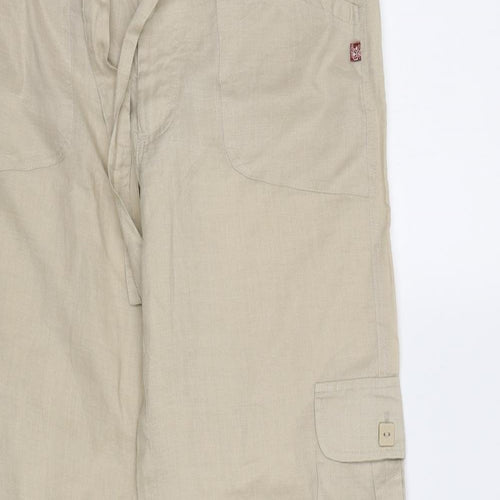 Lovely Womens Beige   Trousers  Size M L30 in