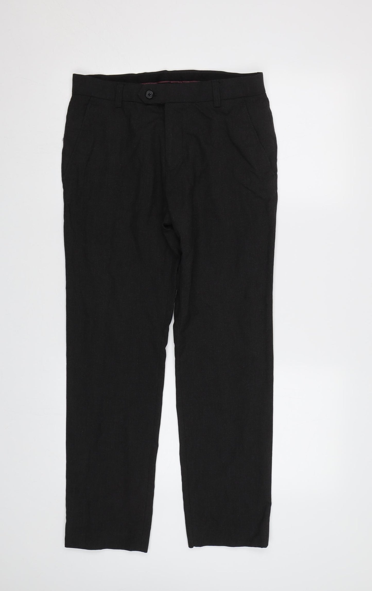 NEXT Mens Grey   Dress Pants Trousers Size 30 L29 in