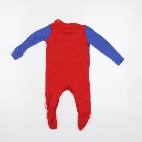 Marvel Baby Red   Babygrow One-Piece Size 3-6 Months  - Spider Man