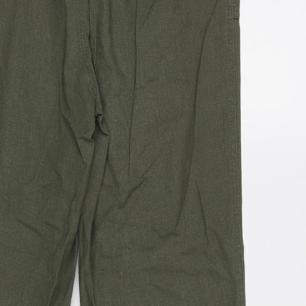 Primark Womens Green   Trousers  Size 14 L28 in
