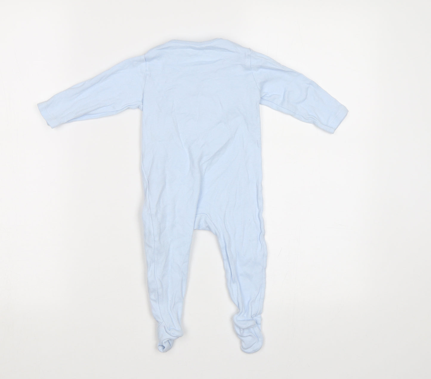 M&S Baby Blue   Babygrow One-Piece Size 6-9 Months