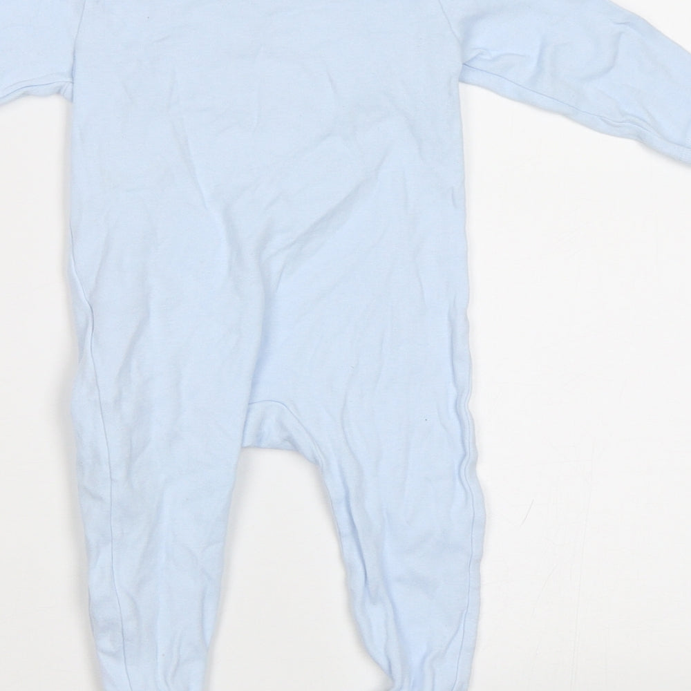 M&S Baby Blue   Babygrow One-Piece Size 6-9 Months