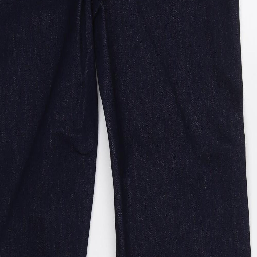 M&S Womens Blue   Straight Jeans Size 12 L29 in