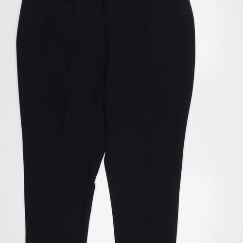 Bonmarché Womens Blue   Trousers  Size 18 L25 in
