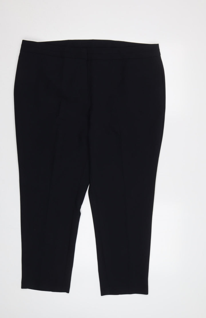 Bonmarché Womens Blue   Trousers  Size 18 L25 in