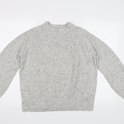 M&S Womens Grey   Pullover Jumper Size M