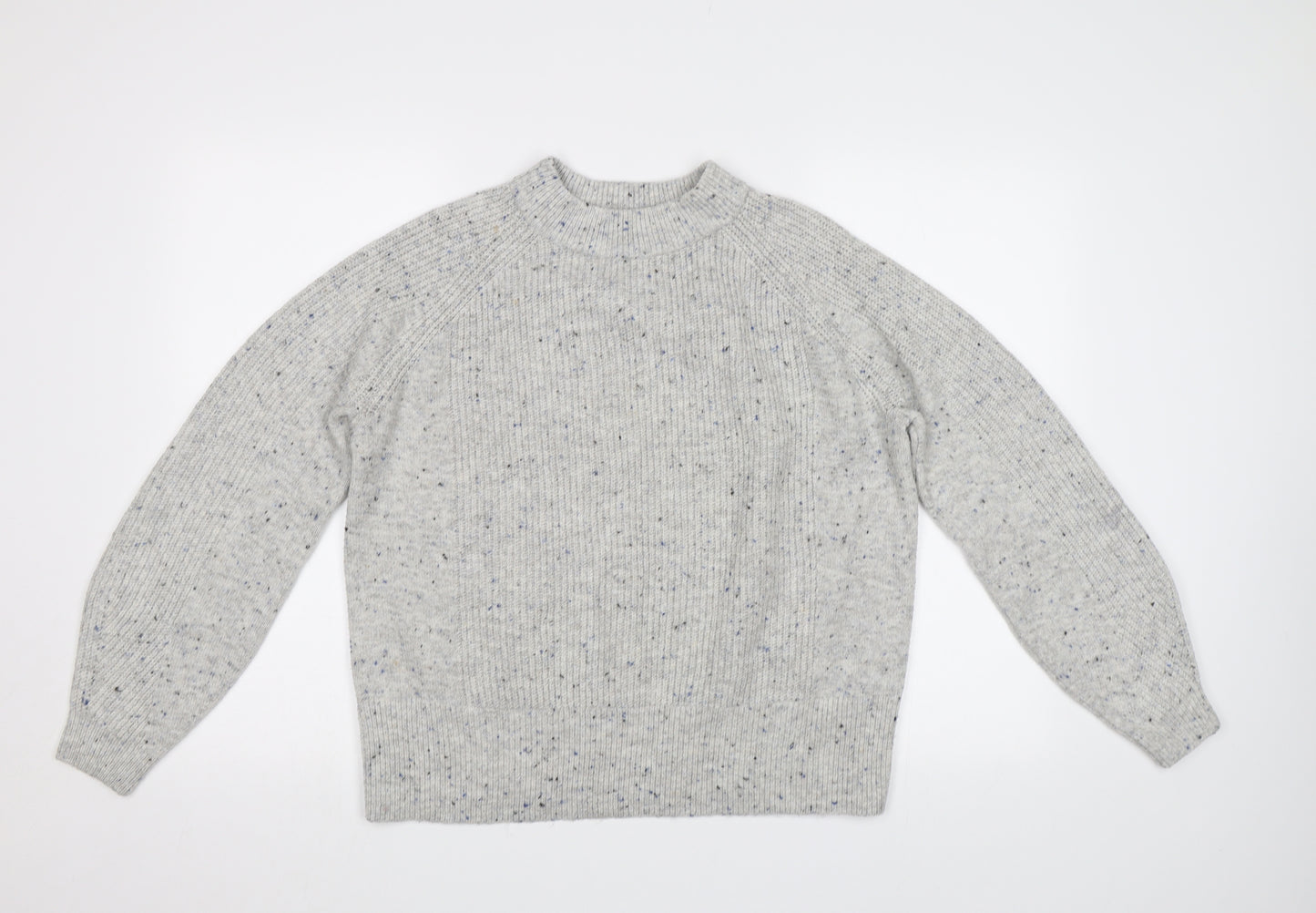 M&S Womens Grey   Pullover Jumper Size M