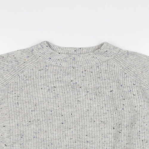 M&S Womens Grey   Pullover Jumper Size M