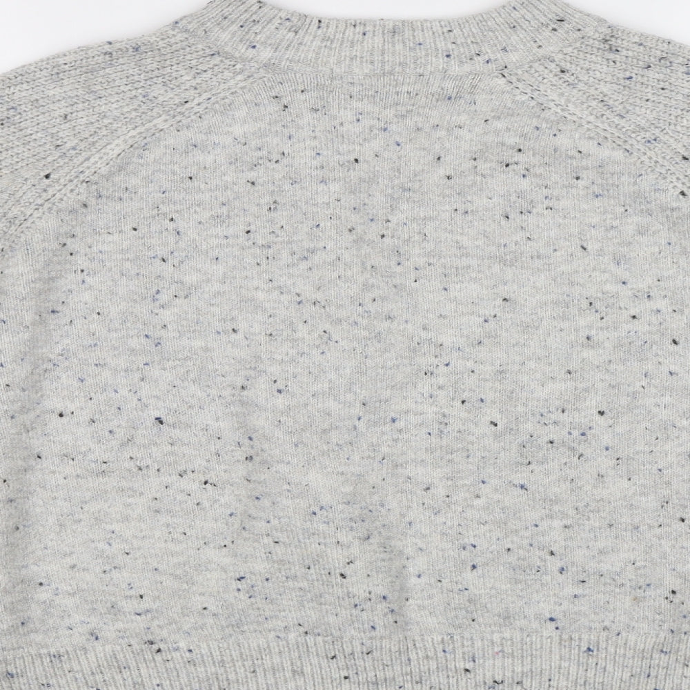 M&S Womens Grey   Pullover Jumper Size M