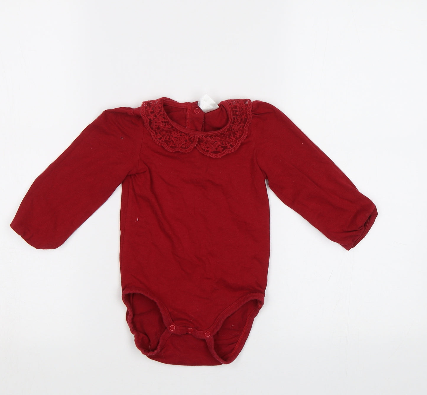 H&M Baby Red   Babygrow One-Piece Size 12-18 Months