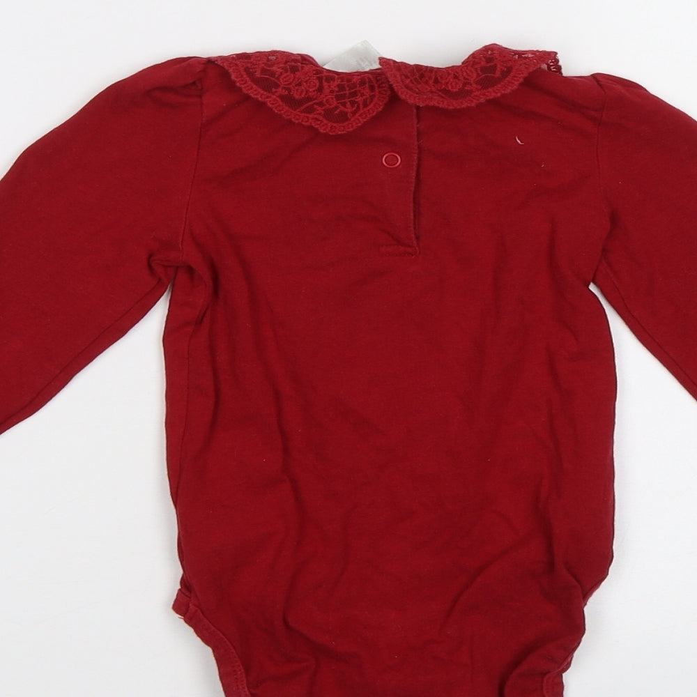 H&M Baby Red   Babygrow One-Piece Size 12-18 Months