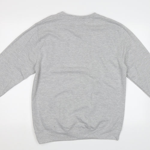 Preworn Womens Grey   Pullover Sweatshirt Size M