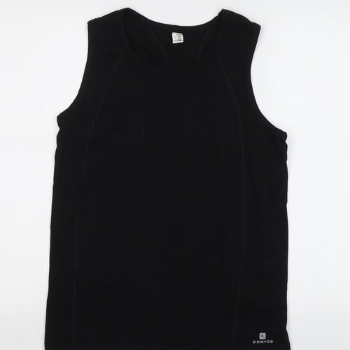 DOMYOS Womens Black   Basic Tank Size L