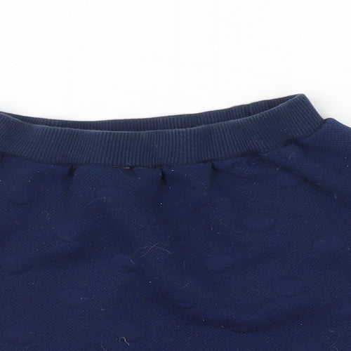 Nutmeg Girls Blue Polka Dot  A-Line Skirt Size 5-6 Years