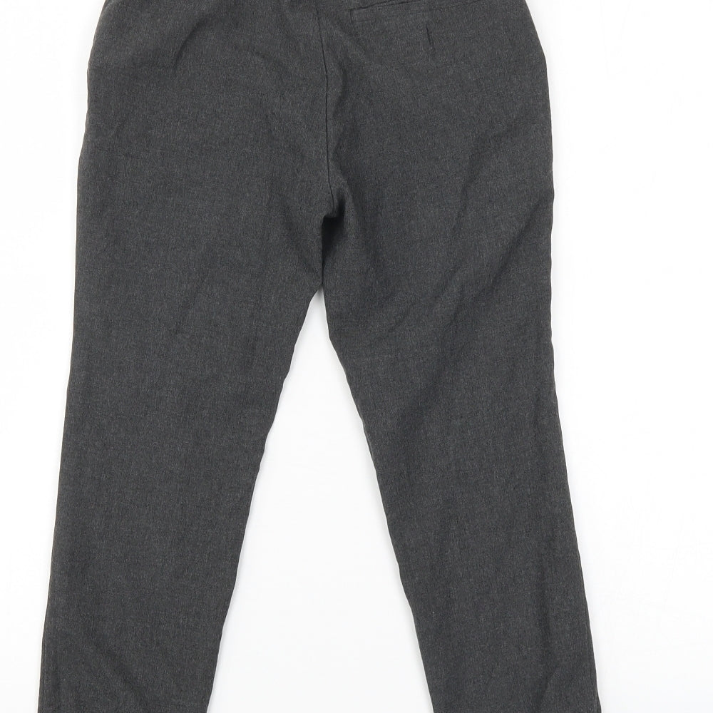 George Boys Grey    Trousers Size 6-7 Years