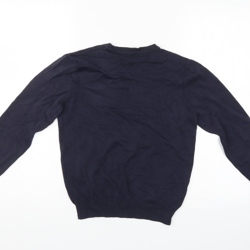 George Boys Blue   Pullover Jumper Size 8 Years