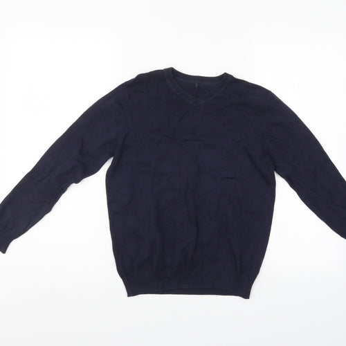 George Boys Blue   Pullover Sweatshirt Size 10-11 Years