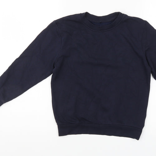 George Boys Blue   Pullover Sweatshirt Size 7-8 Years
