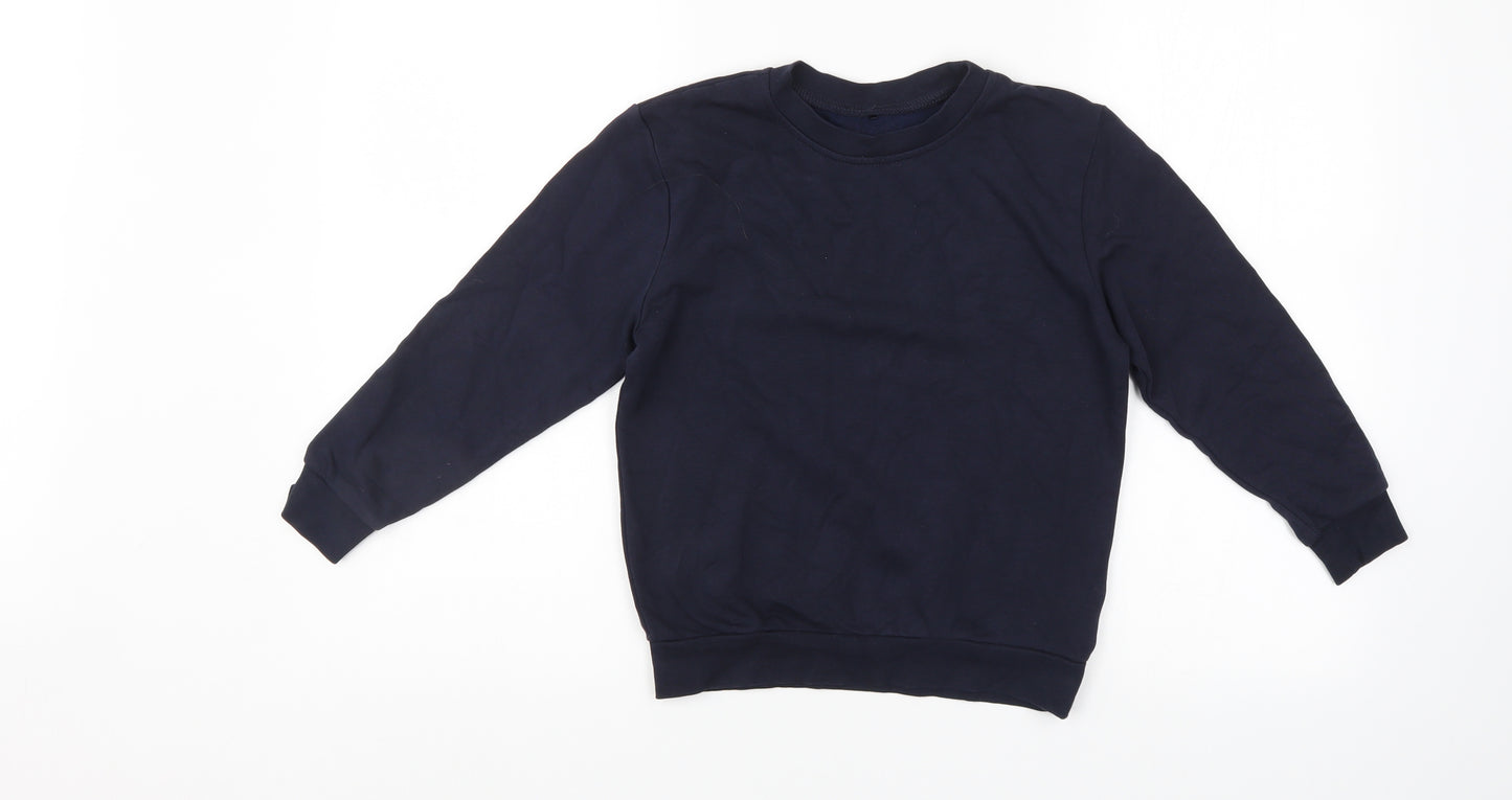 George Boys Blue   Pullover Sweatshirt Size 7-8 Years