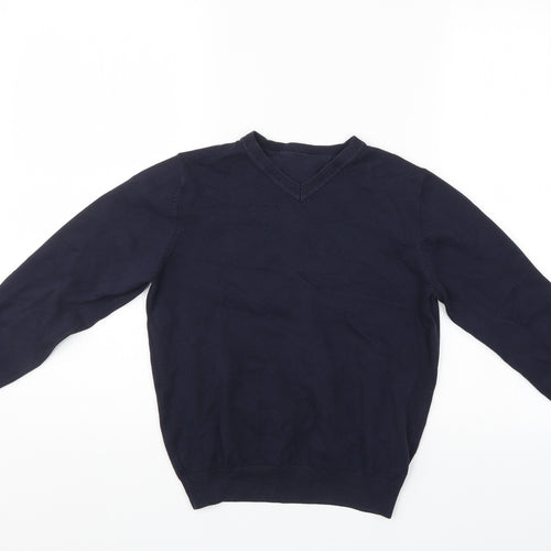 George Boys Blue   Pullover Jumper Size 9-10 Years