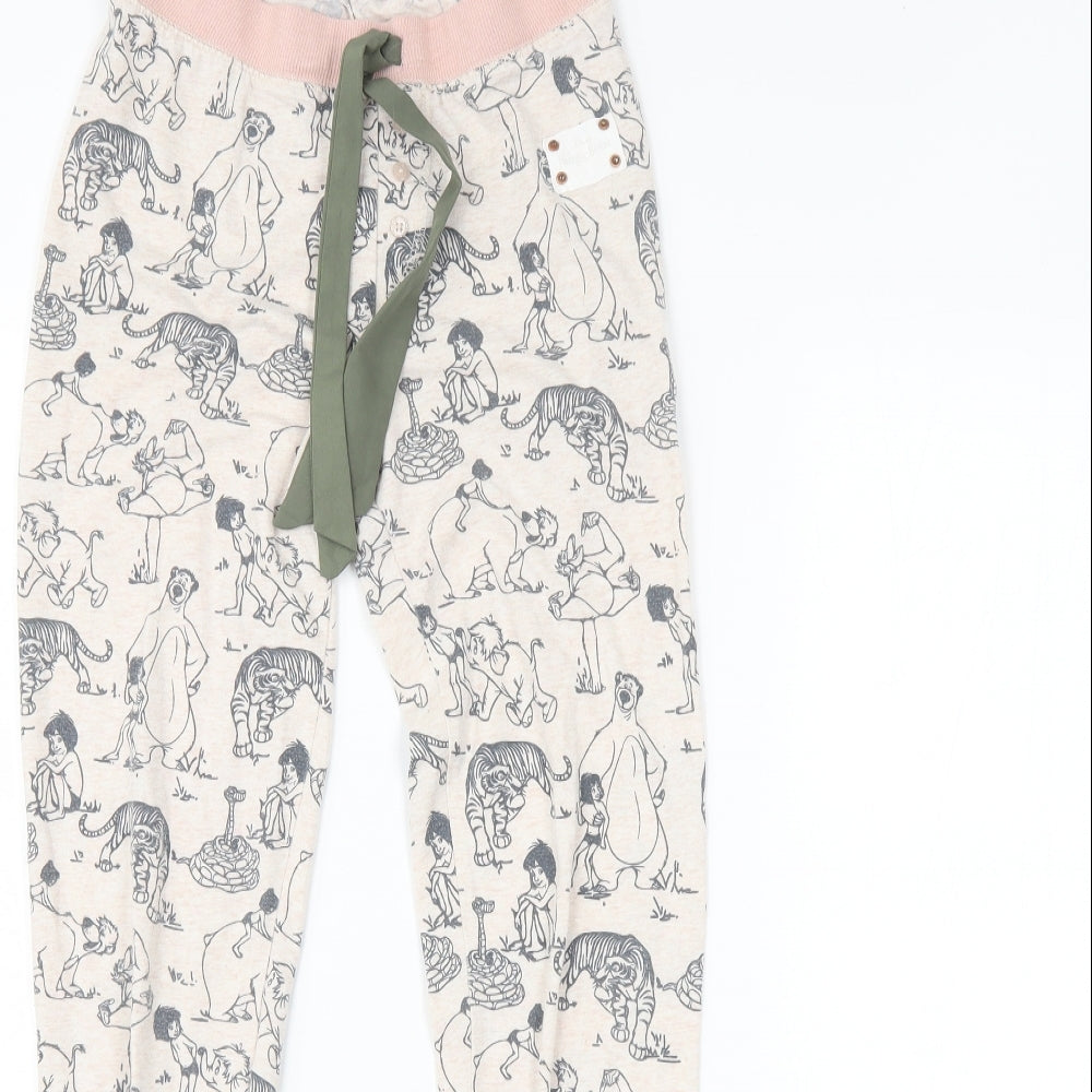 Disney Womens Pink    Pyjama Pants Size 6  - Elastic Waist
