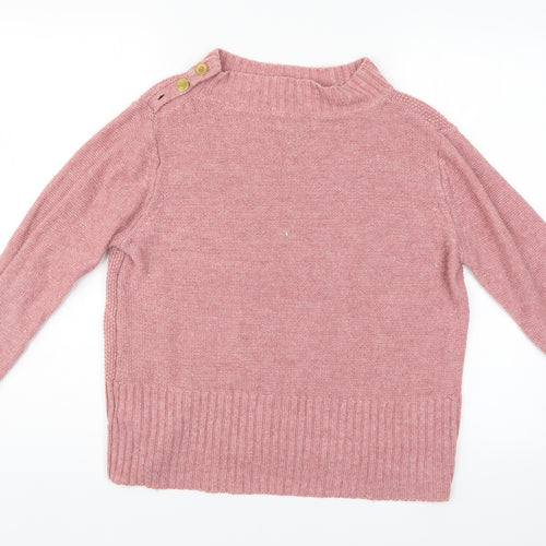 M&S Womens Pink   Pullover Jumper Size 14