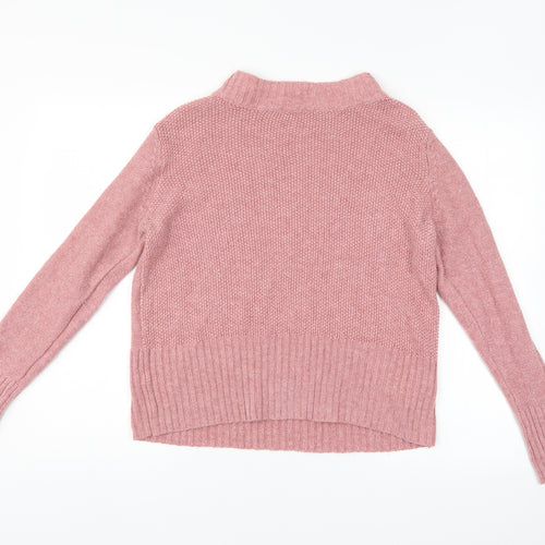 M&S Womens Pink   Pullover Jumper Size 14