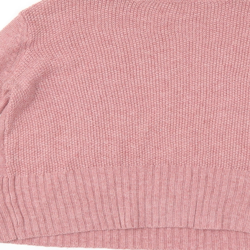 M&S Womens Pink   Pullover Jumper Size 14