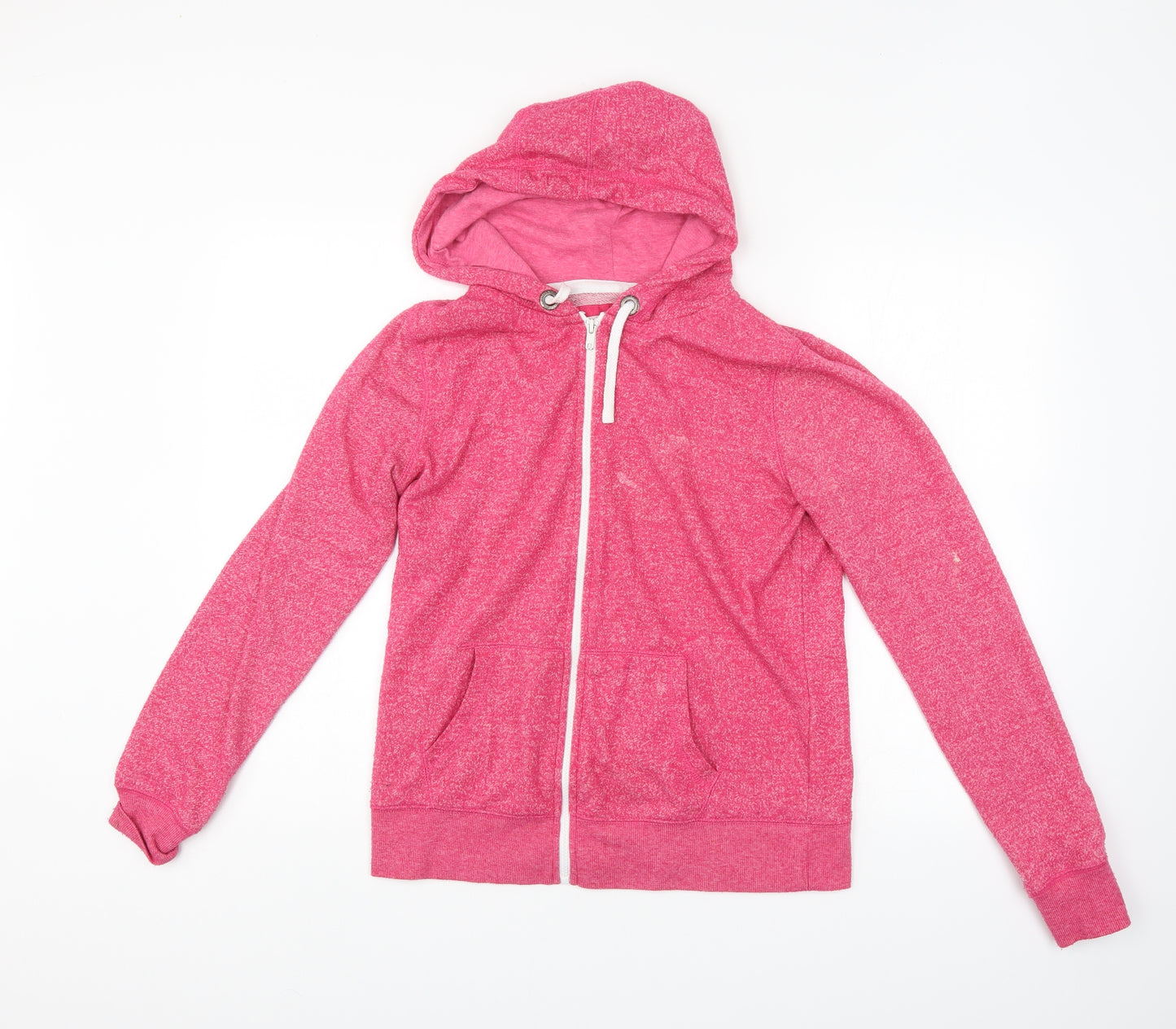 New Look Womens Pink   Full Zip Hoodie Size 12