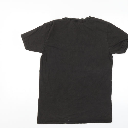 Boohoo Womens Black   Basic T-Shirt Size S