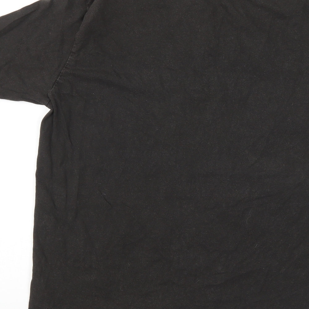 Boohoo Womens Black   Basic T-Shirt Size S