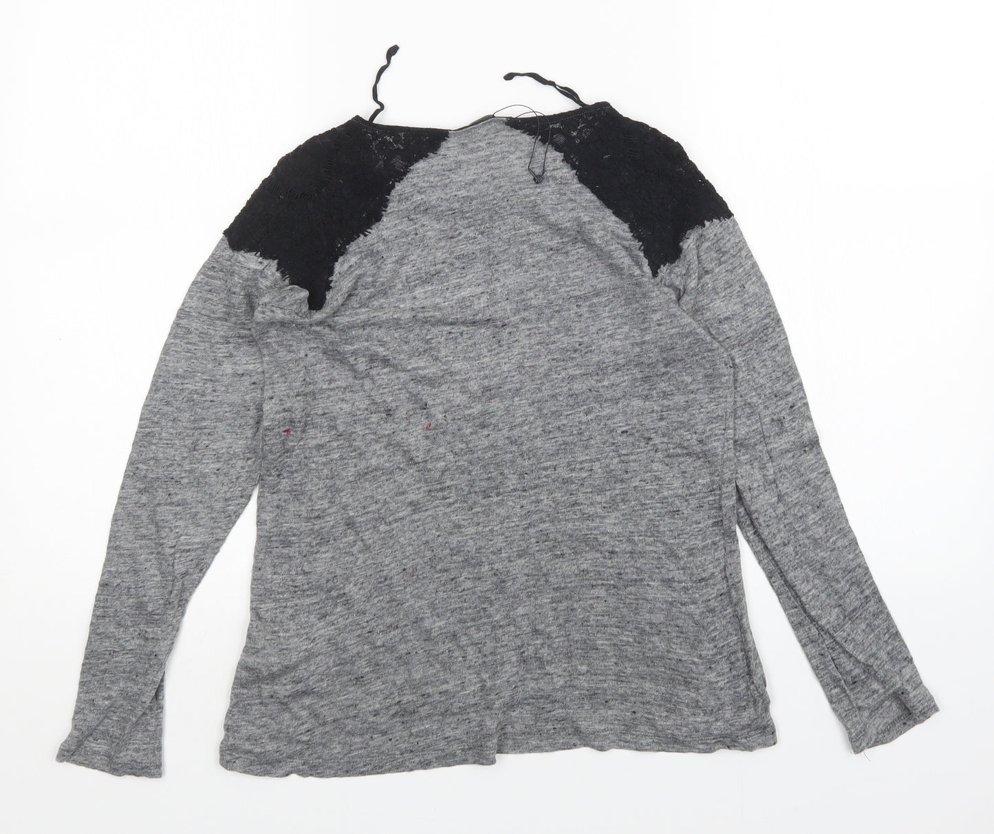 Zara Womens Grey   Basic T-Shirt Size M