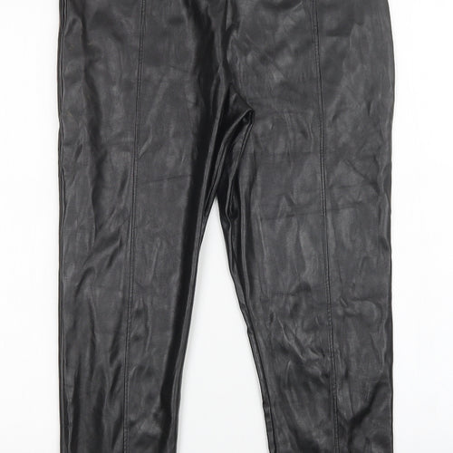 femme luxe Womens Black   Trousers  Size 10 L27 in