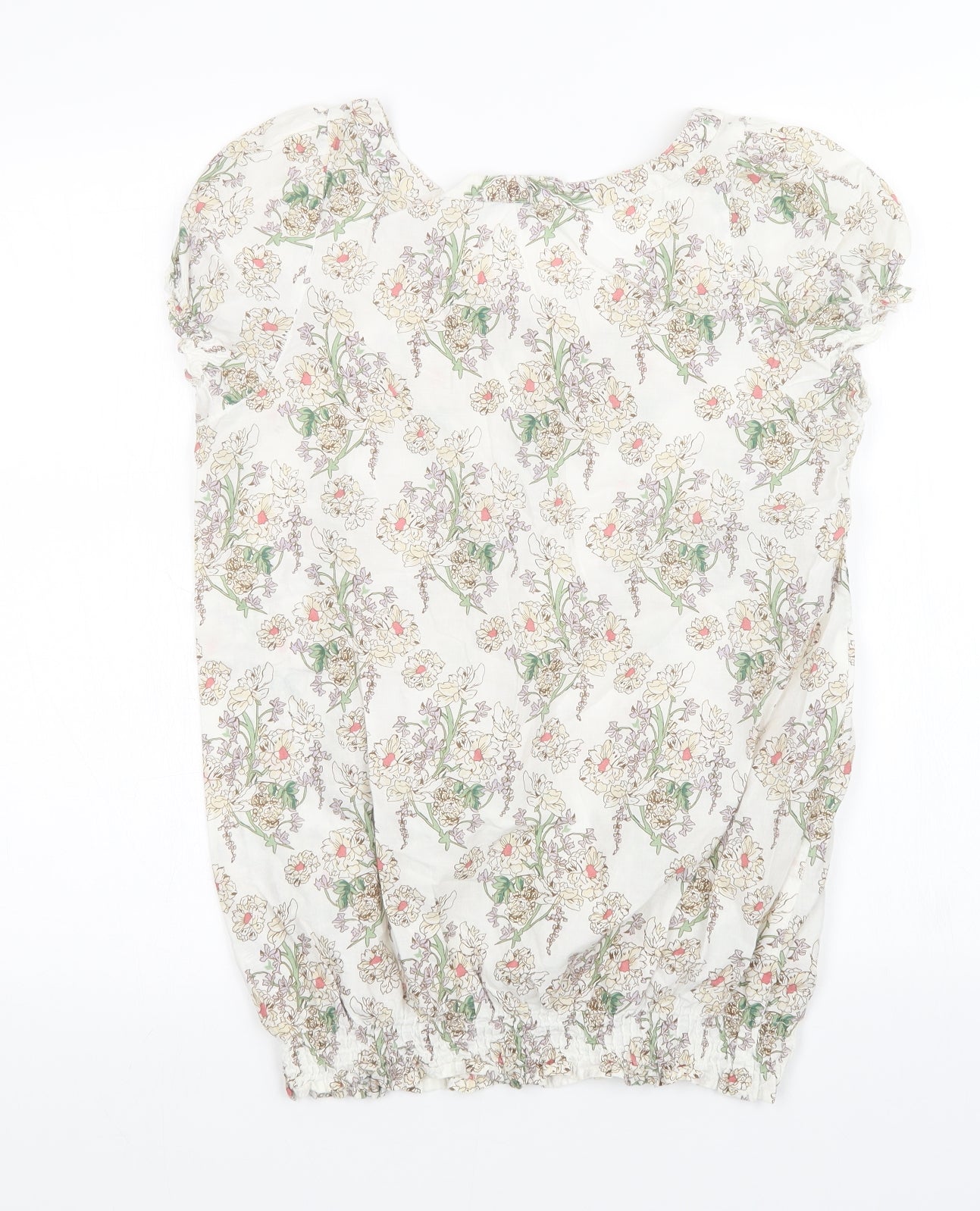 Dorothy Perkins Womens Multicoloured Floral  Basic Blouse Size 12