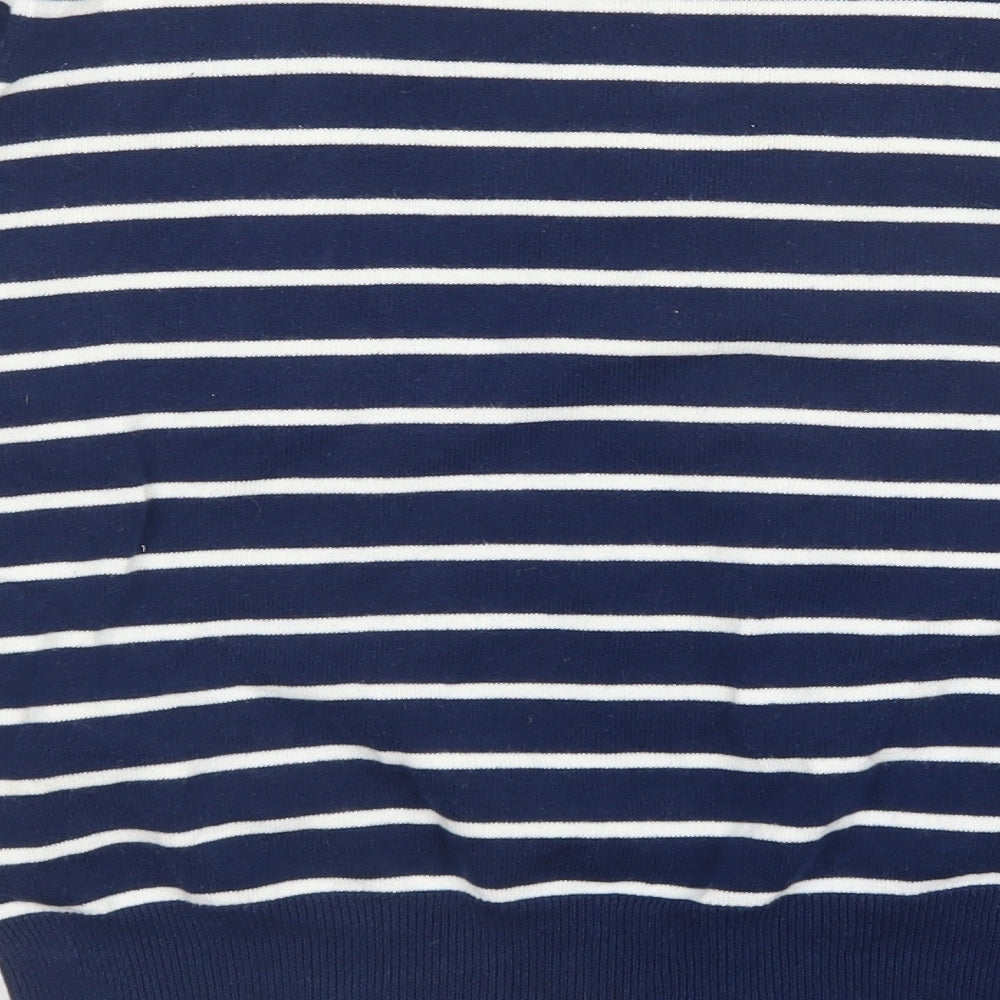 Atmosphere Womens Blue Striped  Cardigan Jumper Size 18