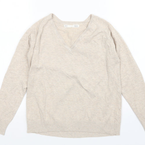 Sfera Womens Beige   Pullover Jumper Size M