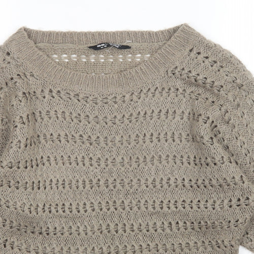 Select Womens Brown   Pullover Jumper Size 10