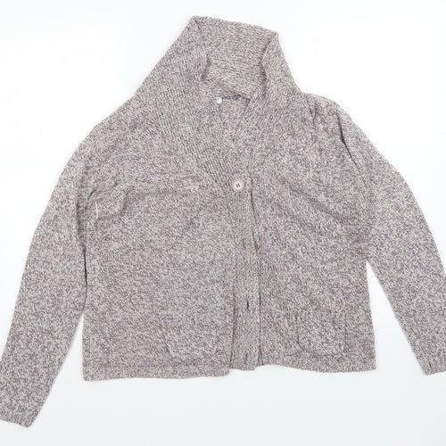 Damart Womens Purple   Cardigan Jumper
