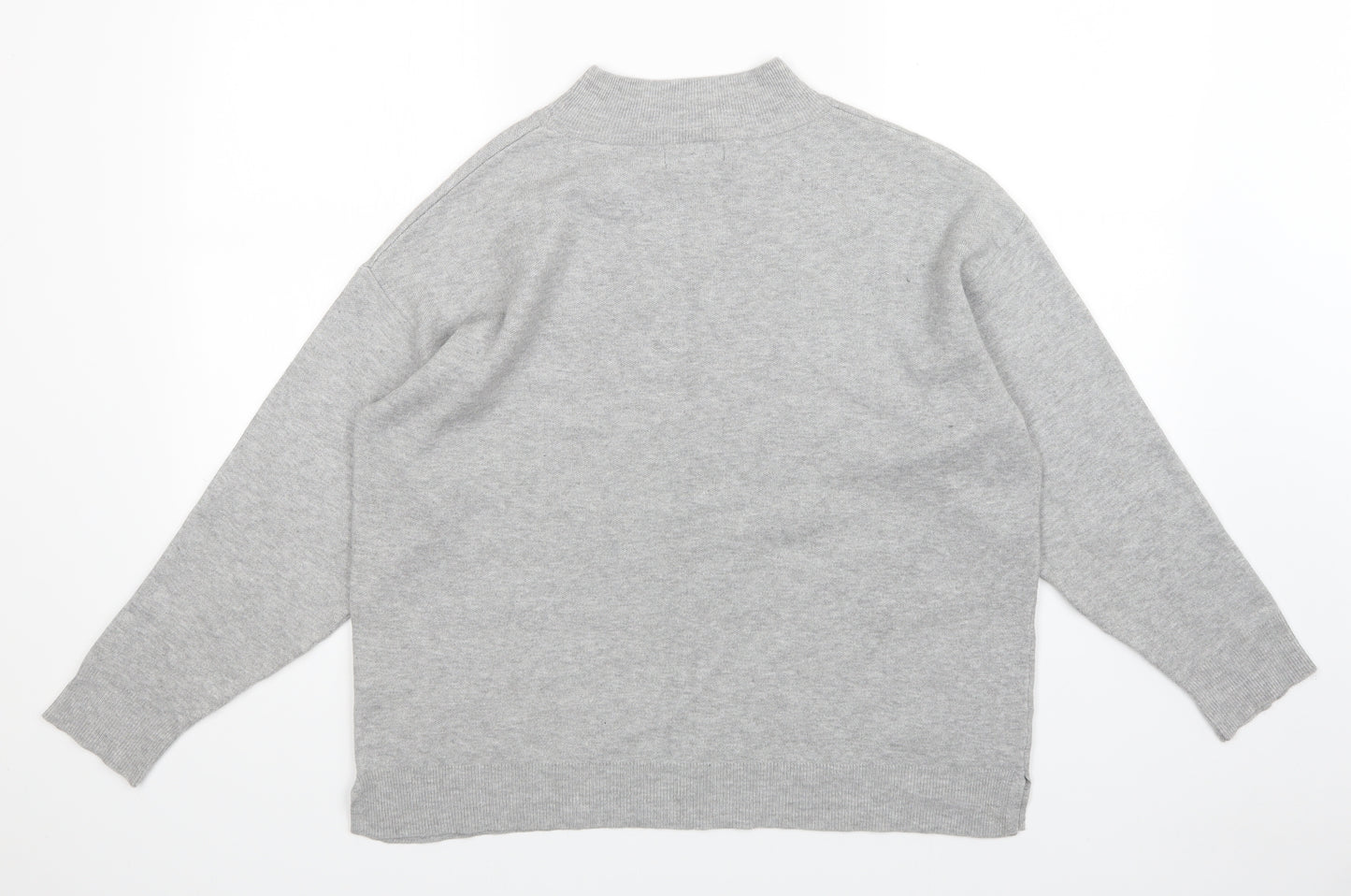 Primark Womens Grey   Pullover Jumper Size M